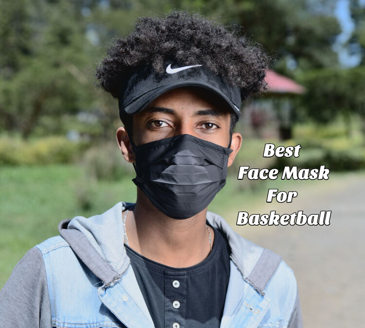 FACE MASK FOR BASKETBALL - Young man wearing a facemask