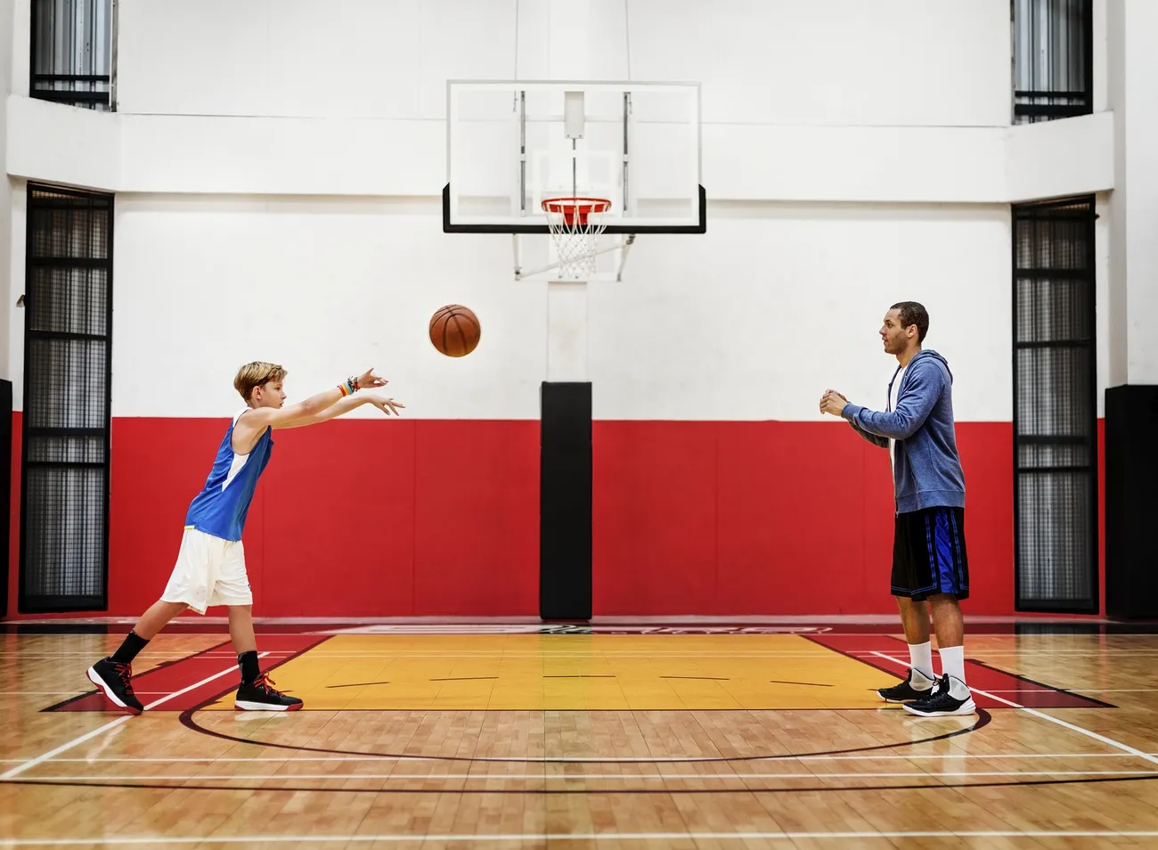 Basketball games mimic nature