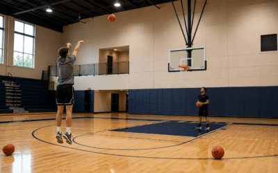 3-point basketball shooting drill: Build stamina, range and late-game legs